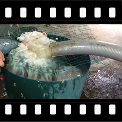 转轮泵,杂物切断,硬物击碎,杂物通过性